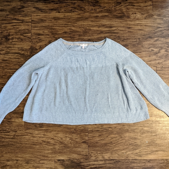 Victoria's Secret Cropped Sweater Top Cashmere blend Women's Size Large - Picture 8 of 13